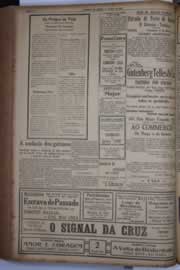 Página do jornal Correio do Ceará de maio de 1933