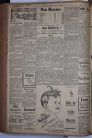Página do jornal Correio do Ceará de maio de 1933