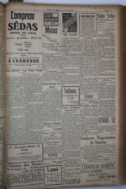 Página do jornal Correio do Ceará de maio de 1933