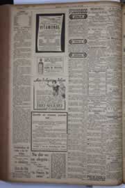 Página do jornal Correio do Ceará de maio de 1933