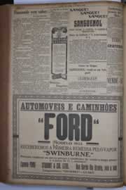 Página do jornal Correio do Ceará de maio de 1933