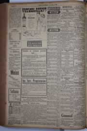 Página do jornal Correio do Ceará de maio de 1933