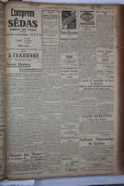 Página do jornal Correio do Ceará de maio de 1933