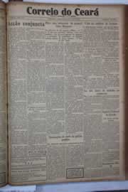 Página do jornal Correio do Ceará de maio de 1933