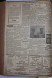 Página do jornal Correio do Ceará de maio de 1933