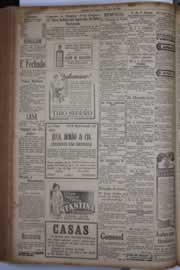 Página do jornal Correio do Ceará de maio de 1933