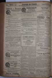 Página do jornal Correio do Ceará de junho de 1933