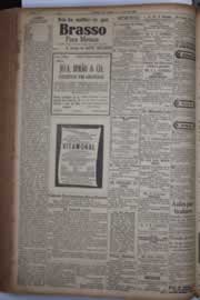 Página do jornal Correio do Ceará de junho de 1933