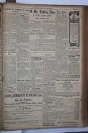 Página do jornal Correio do Ceará de junho de 1933