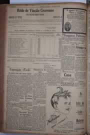 Página do jornal Correio do Ceará de junho de 1933