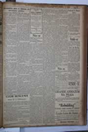 Página do jornal Correio do Ceará de junho de 1933