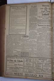 Página do jornal Correio do Ceará de junho de 1933