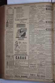 Página do jornal Correio do Ceará de junho de 1933