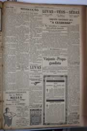 Página do jornal Correio do Ceará de junho de 1933
