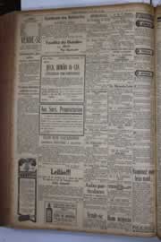 Página do jornal Correio do Ceará de junho de 1933