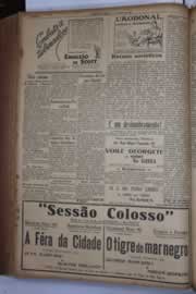 Página do jornal Correio do Ceará de junho de 1933
