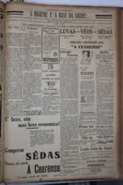 Página do jornal Correio do Ceará de junho de 1933