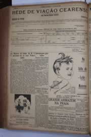 Página do jornal Correio do Ceará de junho de 1933