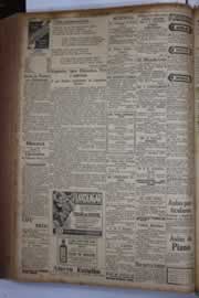 Página do jornal Correio do Ceará de junho de 1933