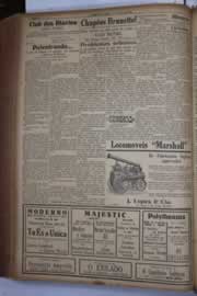 Página do jornal Correio do Ceará de junho de 1933