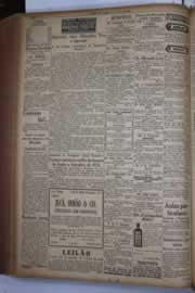 Página do jornal Correio do Ceará de junho de 1933