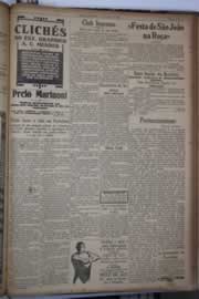 Página do jornal Correio do Ceará de junho de 1933