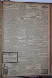 Página do jornal Correio do Ceará de junho de 1933
