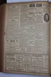 Página do jornal Correio do Ceará de junho de 1933