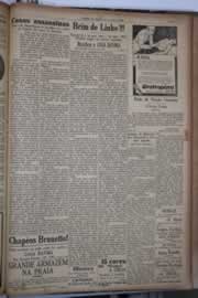 Página do jornal Correio do Ceará de junho de 1933