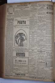 Página do jornal Correio do Ceará de junho de 1933