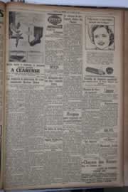 Página do jornal Correio do Ceará de junho de 1933