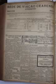 Página do jornal Correio do Ceará de junho de 1933