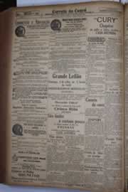Página do jornal Correio do Ceará de junho de 1933