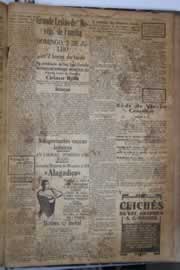 Página do jornal Correio do Ceará de junho de 1933