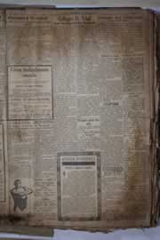 Página do jornal Correio do Ceará de janeiro de 1934