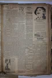 Página do jornal Correio do Ceará de janeiro de 1934