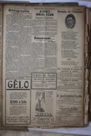 Página do jornal Correio do Ceará de fevereiro de 1934