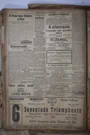 Página do jornal Correio do Ceará de fevereiro de 1934