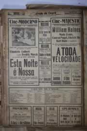 Página do jornal Correio do Ceará de fevereiro de 1934