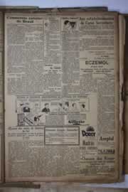Página do jornal Correio do Ceará de fevereiro de 1934