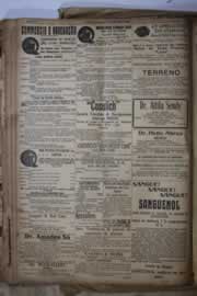 Página do jornal Correio do Ceará de fevereiro de 1934