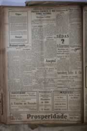 Página do jornal Correio do Ceará de fevereiro de 1934