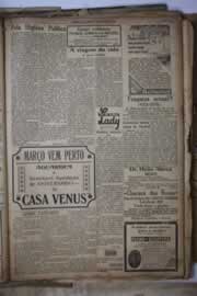 Página do jornal Correio do Ceará de fevereiro de 1934