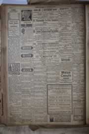 Página do jornal Correio do Ceará de fevereiro de 1934