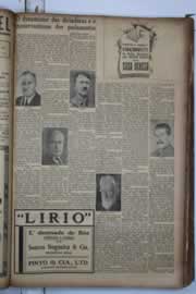 Página do jornal Correio do Ceará de março de 1934