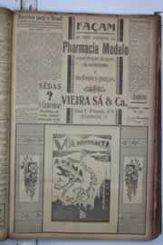 Página do jornal Correio do Ceará de março de 1934