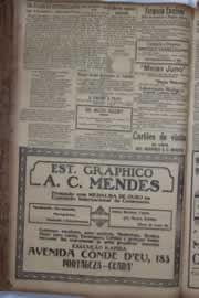Página do jornal Correio do Ceará de março de 1934