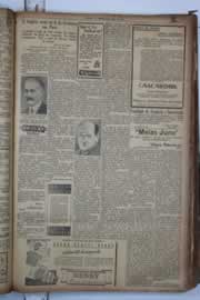 Página do jornal Correio do Ceará de março de 1934