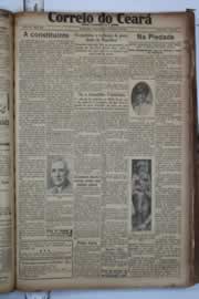 Página do jornal Correio do Ceará de março de 1934