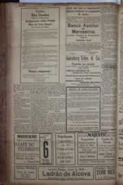 Página do jornal Correio do Ceará de março de 1934
